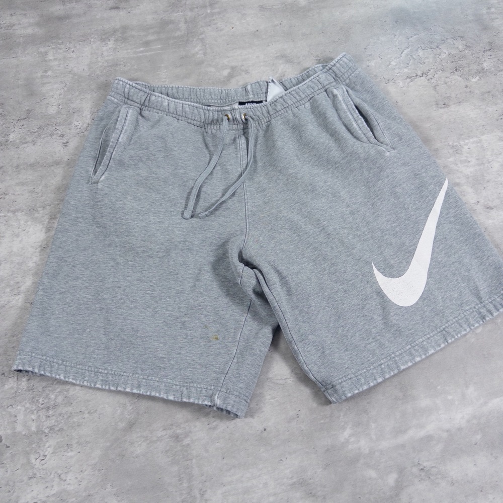 modern nike sweat shorts baggy swoosh mens xl